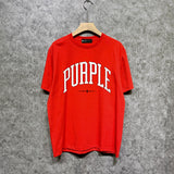 Purple Brand T Shirt Short Sleeve T-shirt Blouse