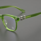 CHH Chrome Hearts Glasses Retro-style Black-rimmed Glasses
