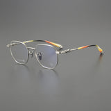 CHH Chrome Hearts Glasses Ultra Light Pure Titanium Small Frame Vintage Glasses Frame