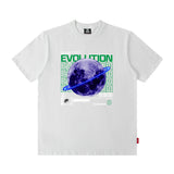 Men T Shirt Spring/Summer Fashion High Street National Fashion Loose