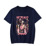 Hot Anime Kamado Nezuko Print T-shirt Women Summer