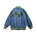 Varsity Jacket Vintage Spring Baseball Uniform Trendy Coat