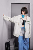 Unisex Jacket Autumn Deerskin Embroidered Jacket Coat Women's Clothing