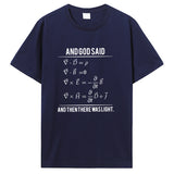 Funny God Said Maxwell Equations and Then There Was Ligh