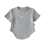 Women T-shirt Vintage Print Short Sleeves T-shirt Women's Summer Casual