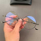 CHH Chrome Hearts Glasses Round Titanium Glasses Frame