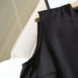 Women T-Shirt Summer Vest Loose round Neck T-shirt