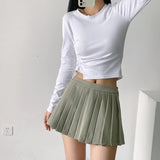 Women Skirt Autumn and Winter College Style Girl Pleated Skirt Skirt
