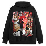Detroit Eminem T Shirt Vintage Loose Heavy T Shirt