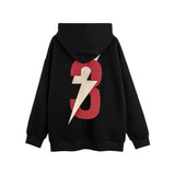 Men Hoodie Printed Hoodie Spring and Autumn European and American Loose Long-Sleeved Hoodie Men