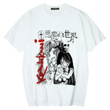 Women Oversized T-shirt Kawaii Goth Harajuku Music Girl Prin