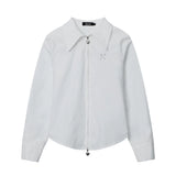 Women Long Sleeve Shirt Women's Casual Spring and Autumn Love Shirt