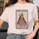 Women's Tarot Card Flower Funny Time Ladies Cartoon Fashion