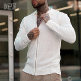 Men Sweater Autumn and Winter Men's Jacket Knitted Sweater Men's Jacket
