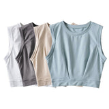 Women T-Shirt Summer Women's Loose Sports Cover round Neck Slim Fit
