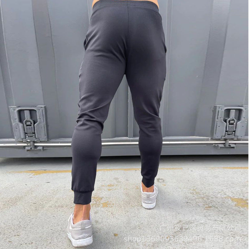 Men Pant Summer Casual Men's Clothing Sports Men Mid-Waist Trousers