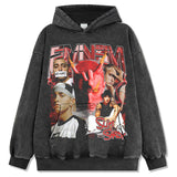 Detroit Eminem T Shirt Vintage Loose Heavy T Shirt