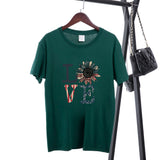 Women Independence Day T Shirt Printed Short Sleeve T-shirt