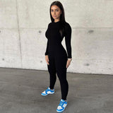 Women Jumpsuit Women's Spring Slim-Fitting Yoga Sports Jumpsuit