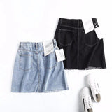 Women Skirt Denim Women's Summer Skirt Short Skirt