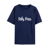 Sally Face T Shirts Adventure Puzzle Series Casual Loose-Fitting T-shirt