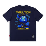 Men T Shirt Short Sleeve T-shirt Men and Women High Street Loose Couple