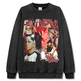 Detroit Eminem T Shirt Vintage Loose Heavy T Shirt