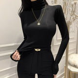 Women Long Sleeve Shirt Top Autumn and Winter