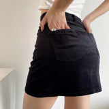 Women Skirt Corduroy Skirt Vintage