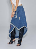 Unisex Jacket Autumn Outdoor Denim Skirt Women's Clothing