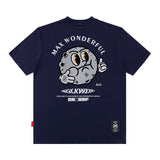 Men T Shirt West Coast Printed Short-Sleeved T-shirt Men and Women Loose Casual Couple