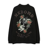 Men Hoodie Printing Lapel Sweater Men Spring and Autumn Long Sleeve Top