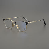 CHH Chrome Hearts Glasses Ultra Light Pure Titanium Half Frame