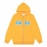 Men Hoodie Letter Print Sweatshirt Coat Men's Casual Long Sleeve Spring and Autumn