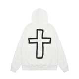Men Hoodie Letter Printed Hoodie Autumn and Winter Pullover Hoodie