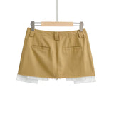 Women Skirt Summer Short Skirt Women's High Waist Suit Skirt Skirt