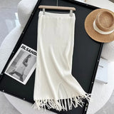 Women Skirt Design Skirt Women's Winter Straight Dress