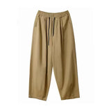Men Sweatpants Hong Kong Style Retro Casual Pants Men's Autumn Straight Loose