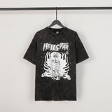 HS T-Shirt Street Summer Top Short Sleeve