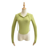 Women T-shirt Hooded Bottoming Shirt Fall Women's Clothing Coat Hoodie