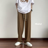 Men Sweatpants Casual Straight-Leg Men's Summer Trendy Loose