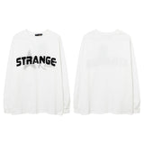 Men Long Sleeve Shirt Personality Butterfly Patch Long Sleeves T-shirt Men and Women Base Long Sleeve Shirt