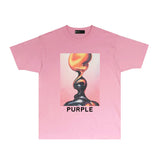 Purple Brand T Shirt Short Sleeve T-shirt Blouse