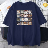 Printed T-Shirt Women's Summer Short Sleeve Loose Hip Hop Street T-Shirt Women