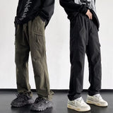 Men Sweatpants Men's Spring and Autumn Paratrooper Pants Trendy Brand Ruan Shuai