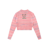 Women Sweater Girls Short Wool Autumn Casual Sweater