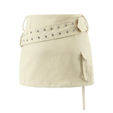 Women Skirt Retro Workwear Short Skirt Women's Skirt Autumn