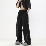 Men Sweatpants Men's Summer Loose Casual Trousers Functional Wide Leg