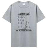 Funny God Said Maxwell Equations and Then There Was Ligh