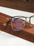 CHH Chrome Hearts Glasses Simple and stylish half-frame titanium frame glasses frame